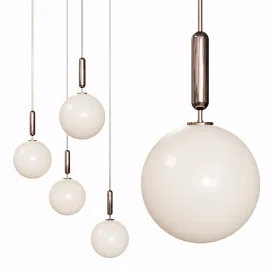 MIIRA LARGE OPAL by NUURA Sofie Refer Brown Nickel